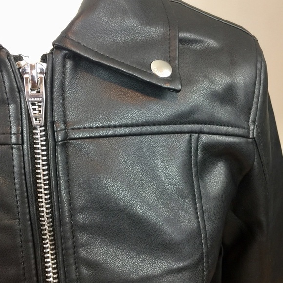 BLANKNYC Over the Moon Black Vegan Moto Jacket - Picture 5 of 13